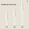 5/10/15Ml Clear Airless Vacuum Pump Bottle Cosmetic Eye Cream Travel Size Dispenser Refillable Containers Shampoo Toiletries