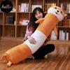 Long Strip Pute Sylindrisk Plysj Sovepute Avtagbar Vaskbar Seng Sovepute