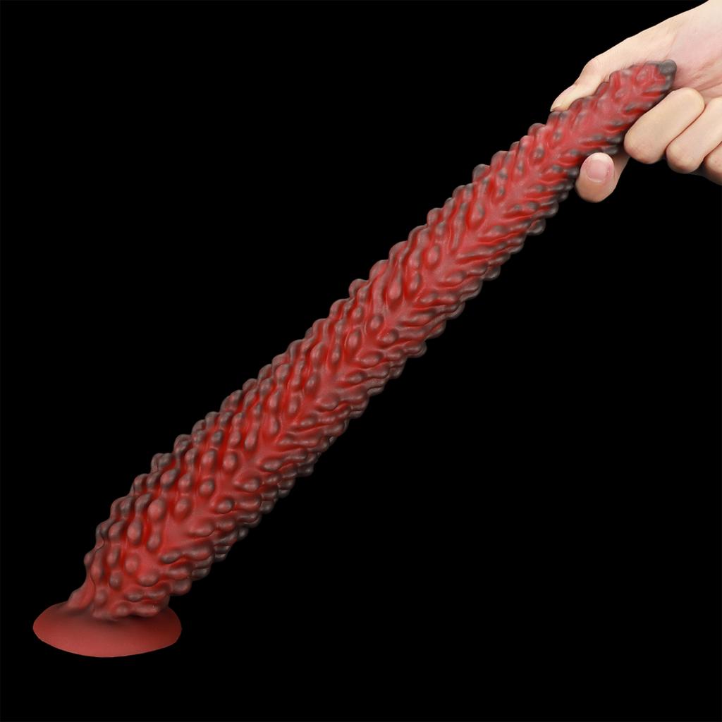 New Alien Tentacle Anal Plug Long Thick Dildo Spiral Silicone Large Butt Plug Suction Cup Anal Toy G Spot Clitoris Stimulator Dilator Adult Toy Unisex