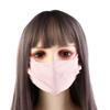 Sun Protection Summer Solid Color For Girl Mesh Sunscreen Mask Ice Silk Mask Face Scarf Face Cover