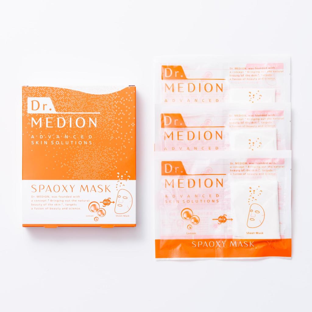MEDION Spa Oxy Mask Carbonated Sheet Mask Dr. (3 Sheets)