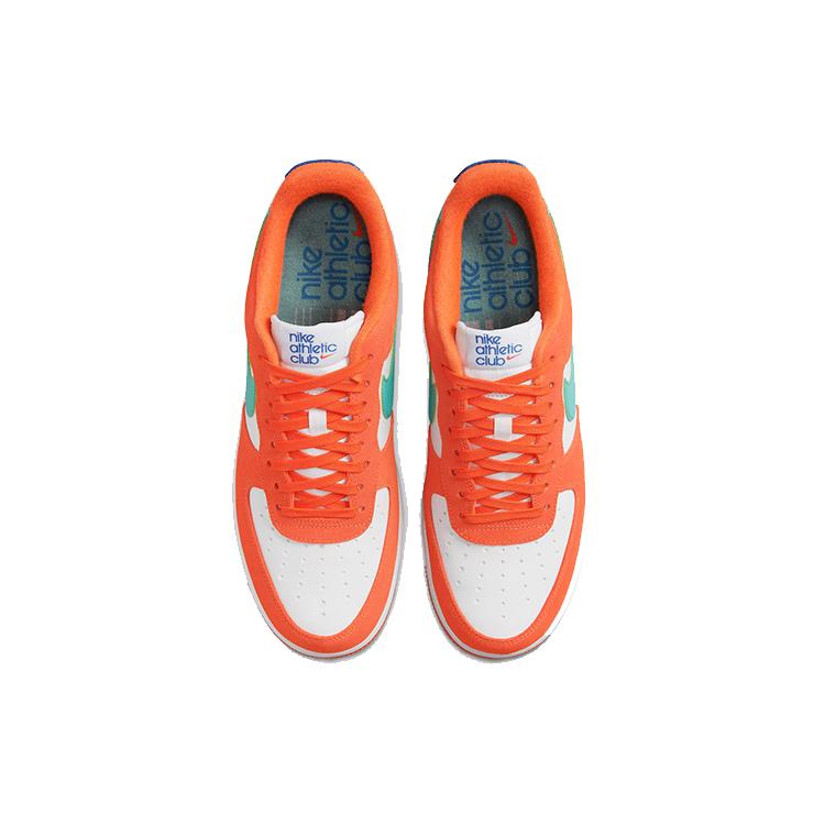 New Nike Air Force 1 Low '07 LV8 Athletic Club White Orange DH7568-800