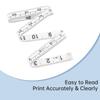 1520mm 60 Inch Flexible Soft Tape Measure Triple Color White Black Sewing Tailoring Measurement Ruler