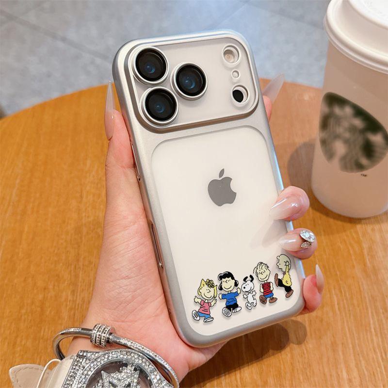 Snoopy iPhone 17PROMAX Case - Full Lens Coverage, Anti-Fall Protection for Apple 16