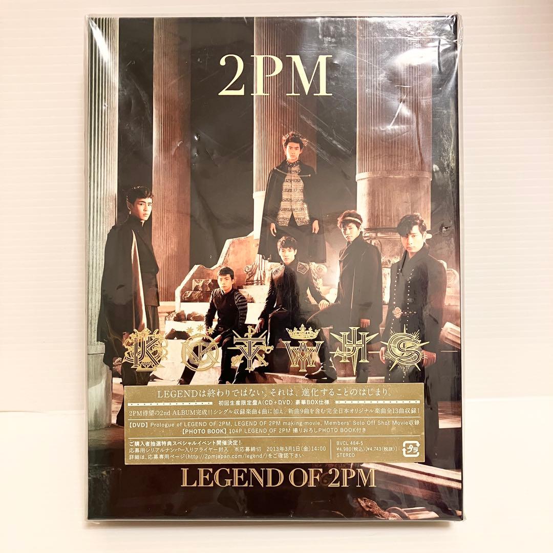

[USED] LEGEND OF 2PM (First Press Limited Edition A) (with DVD)