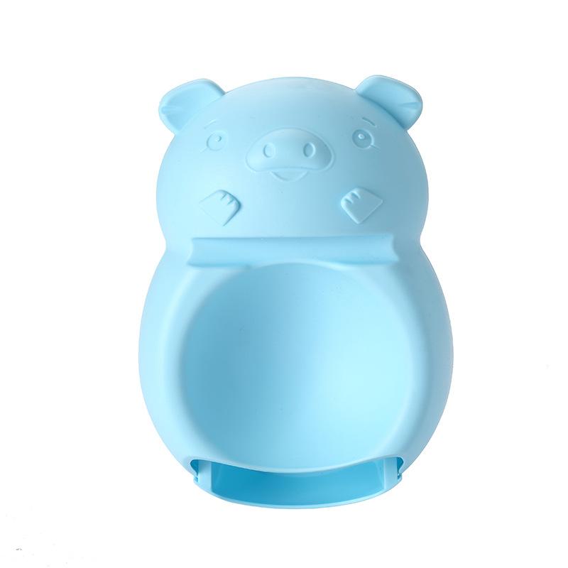 

Мультяшная тарелка для фруктов «Ленивый поросенок», Тарелка для хранения семечек и фруктовой кожуры, Фруктовая тарелка, Конфетница для закусок, Тарелка для сухофруктов синий