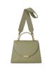 Canvas Shoulder Strap Metal Handbag 09WGB252515 OLV [Mira Owen] Women's