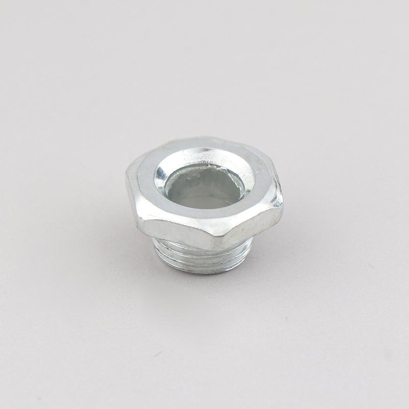 M10 Threaded Tube With Nut For Lamps Hollow Screw Metal Pipe Teeth Whitening Theead Repair Lighting Base Connecting Accessories