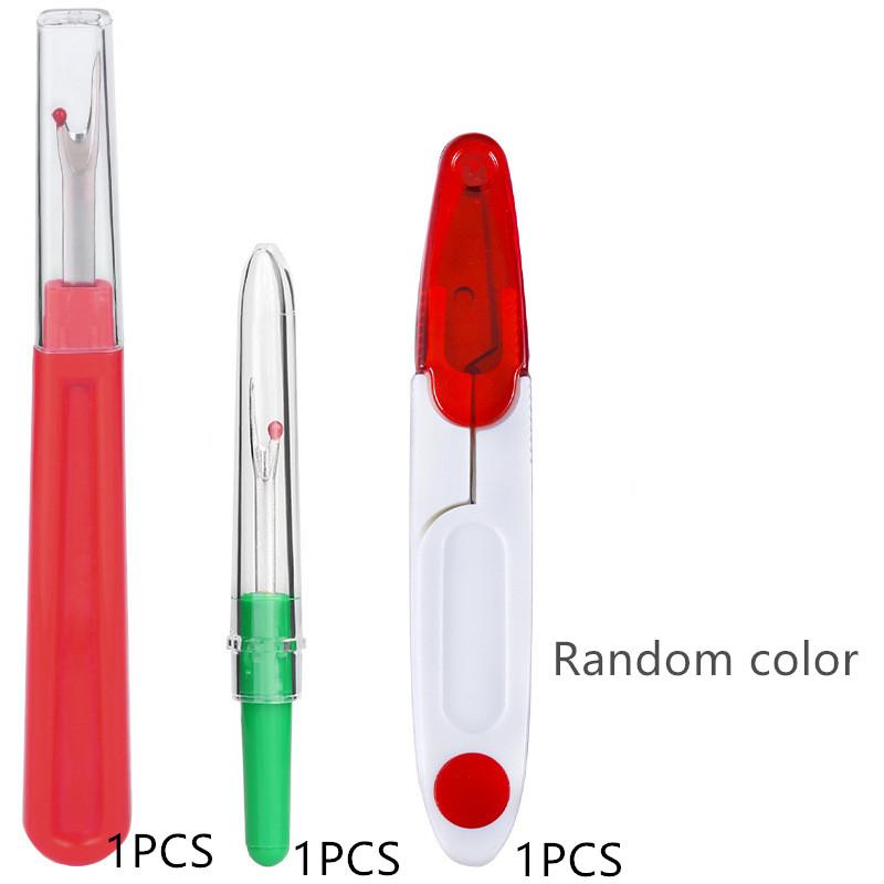 Sewing Seam Ripper Kit Colorful Sewing Stitch Thread Unpicker &Seam Ripper&Thread Cutter Scissor for Sewing Thread Remove