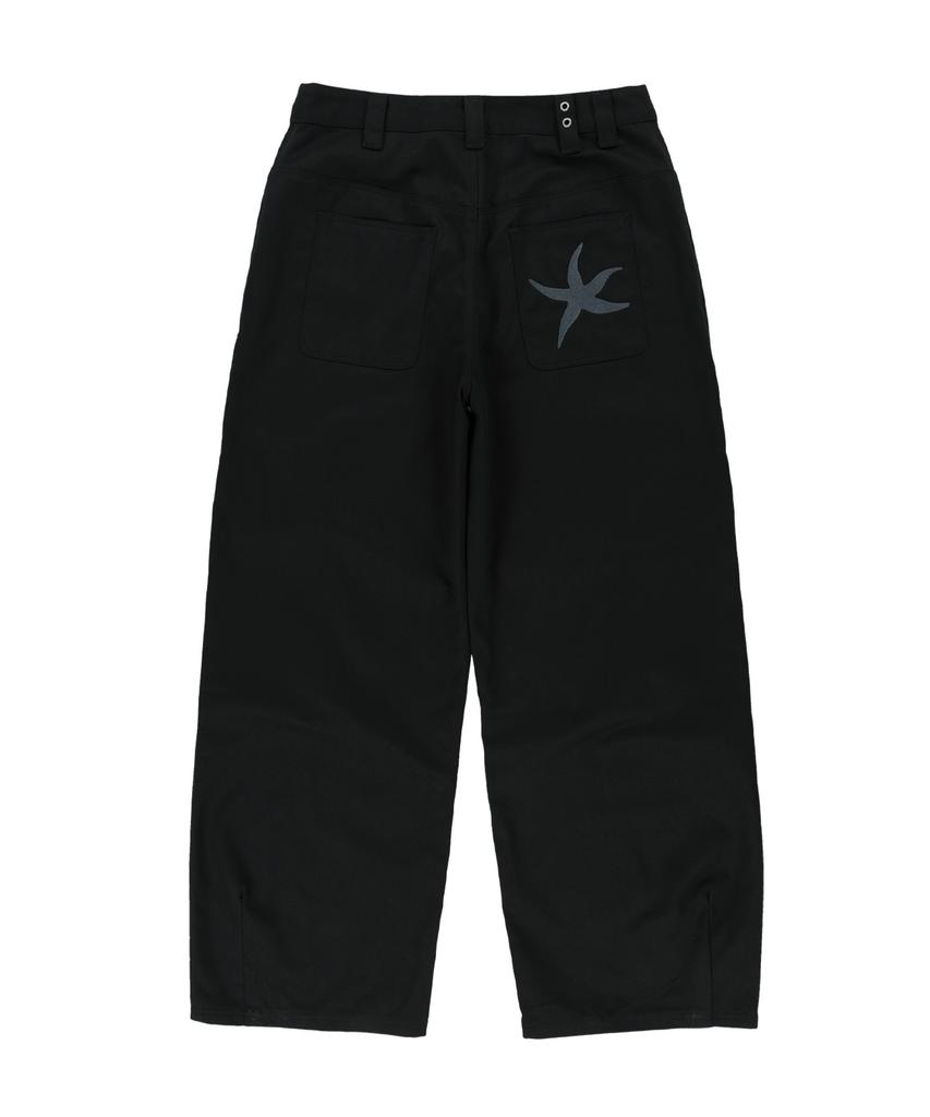 THE COLDEST MOMENT Tcm Starfish Chino Pants (Black)