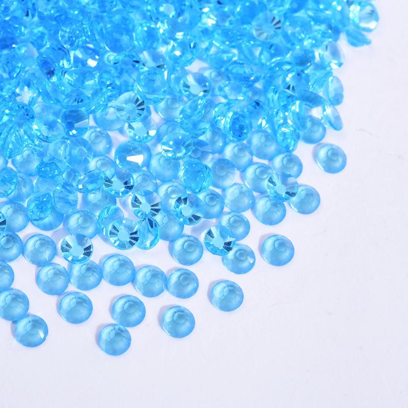 Nail Art Diamond Jewelry, Transparent Bottom Glass Rhinestone Flat Bottom Drill Mobile Phone Case Beauty Diy Luggage Jewelry Accessories