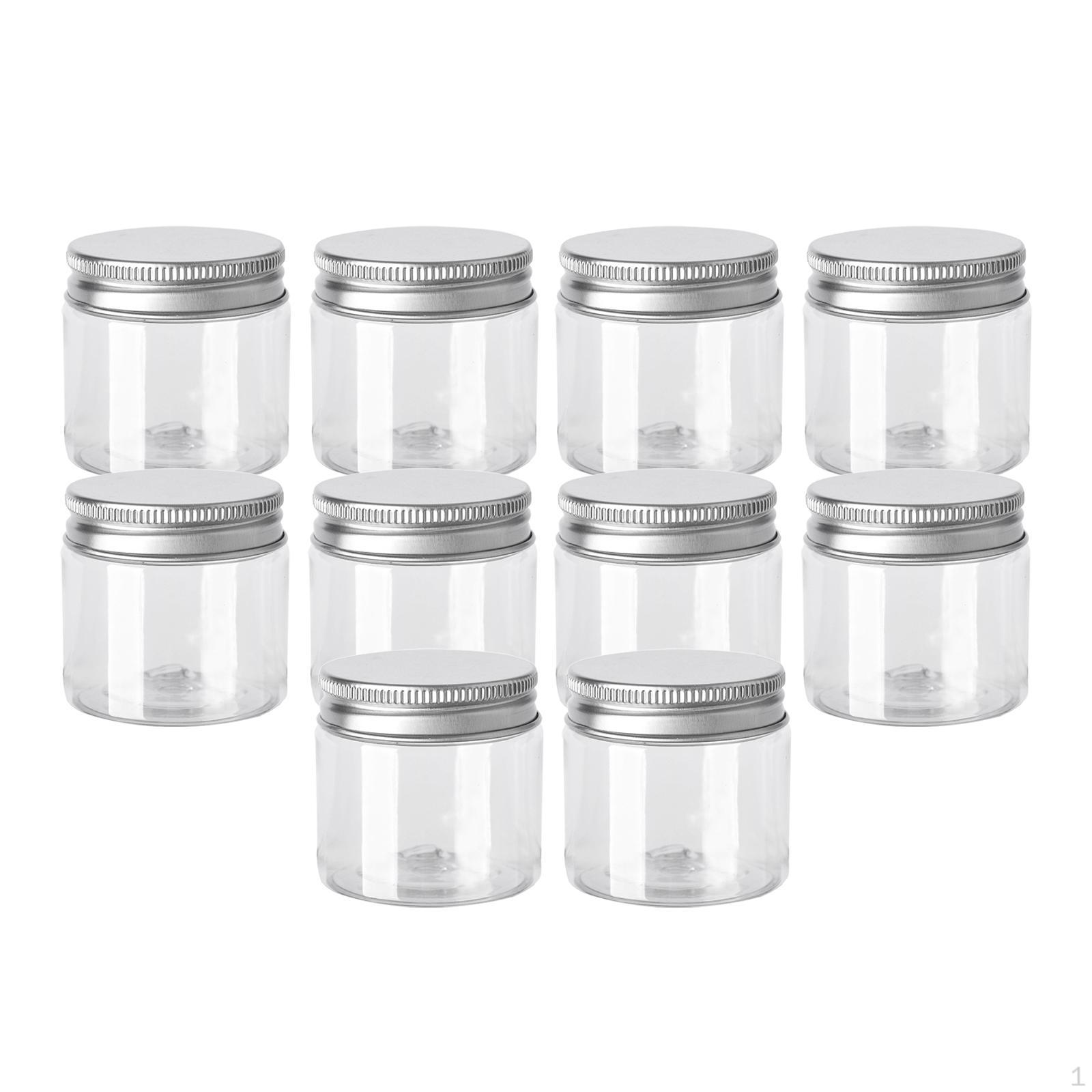 

Банки по 10 штук, пустой косметический контейнер емкостью 150 мл с крышками, многоразовые бутылки,