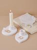 DIY Lemon Apple Candle Holder Silicone Mold Fruit Candlestick Concrete Plaster Molds Jewelry Display Tray Resin Mold Home Decor