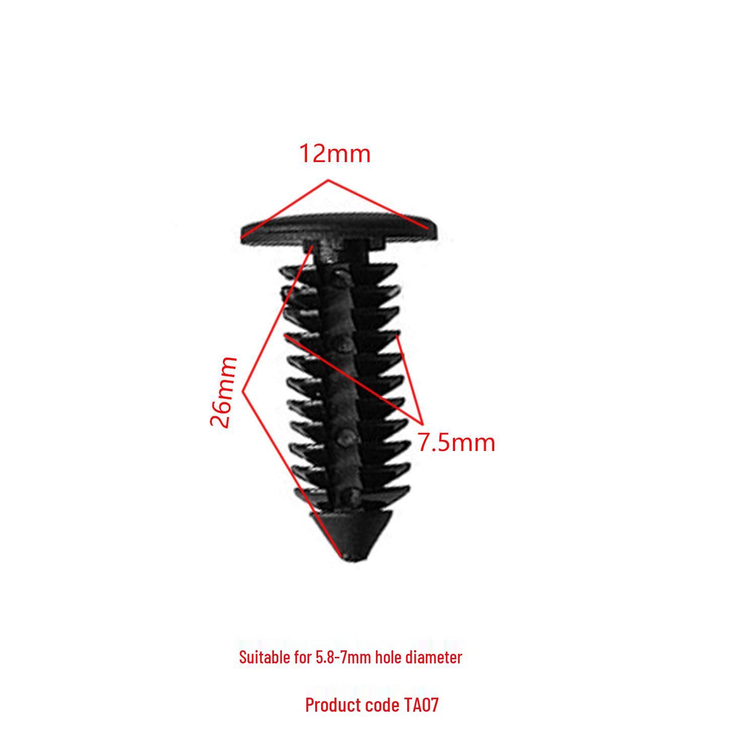 

Car Interior Trim Clips & Buckles Set for Headliner & Trunk 10000 Pieces