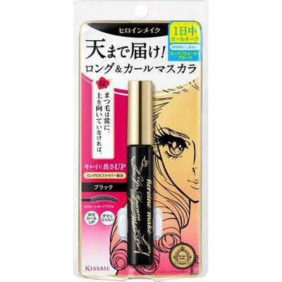 ISEHAN Kiss Me Heroine Make Long & Curl Mascara, wasserfeste Wimperntusche mit fortschrittlichem Film, 6 g