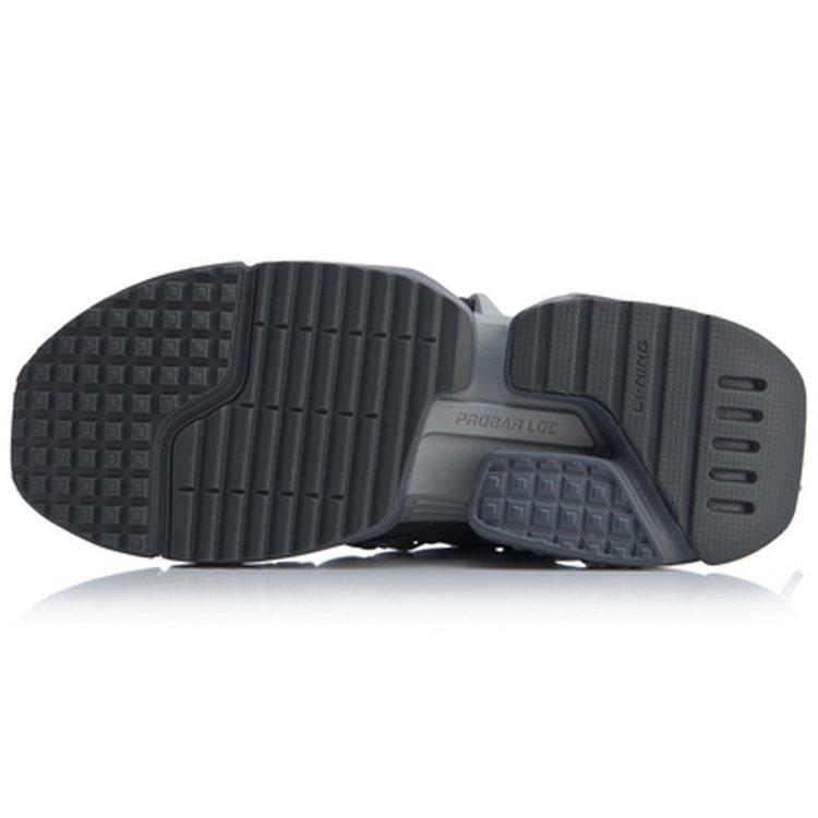 Li Ning Pan Gu Trek Odolné proti oděru Prodyšné Nízké Sportovní Ležérní Boty Pánské Sněhově Šedé AGLP075-6