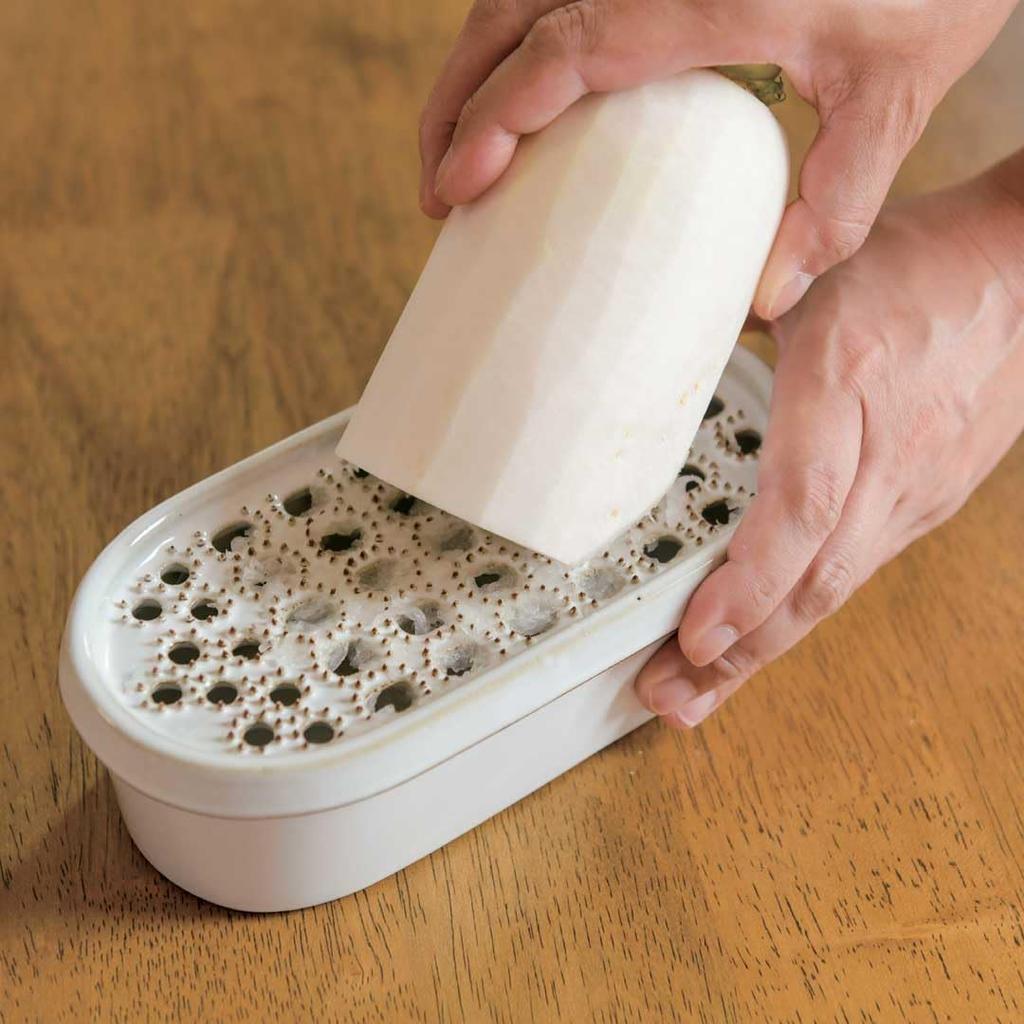 Banko Ware Daikon Rettichreibe, Weiß