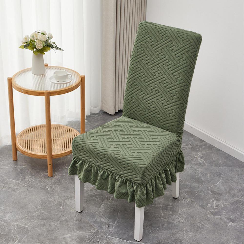 Stretchable Dining Chair Covers Thickened Universal Seat Covers for Chairs Stools with Backrest