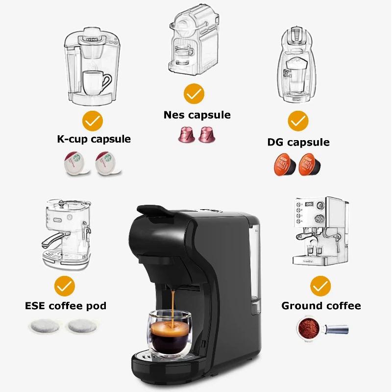 Macchina da Caffè a Capsule Completamente Automatica, Mini e Leggera per Uso Domestico, Piccola Macchina da Caffè Multifunzione