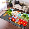 British Classic Animated Fireman Sam Carpet for Living Room Bedroom Area Rugs Kitchen Door Kids un-slip floor Mats birthday gift
