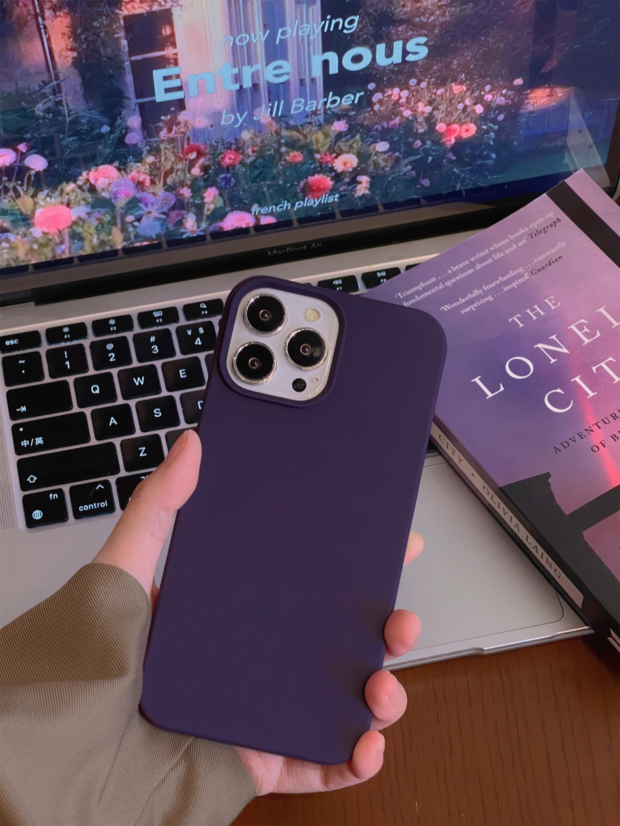 

Soft Ultrathin Candy Color Matte Phone Case For iPhone 11 12 13 14 15 16 Pro Max 14 Plus Silicone Shockproof Bumper Back Cover For iPhone 13 pro