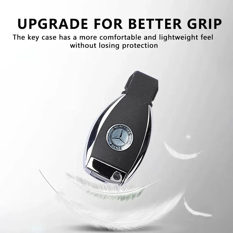 For Mercedes-Benz AMG W210 W212 E63 W202 W205 W207 AMG GT GLS G63 Apple Tree Key Shell Cover A-Class C-Class E-Class CLA GLA GLC