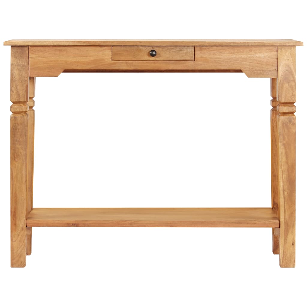 Vidaxl Stolik Typu Konsola, 100X40X76 Cm, Lite Drewno Akacjowe