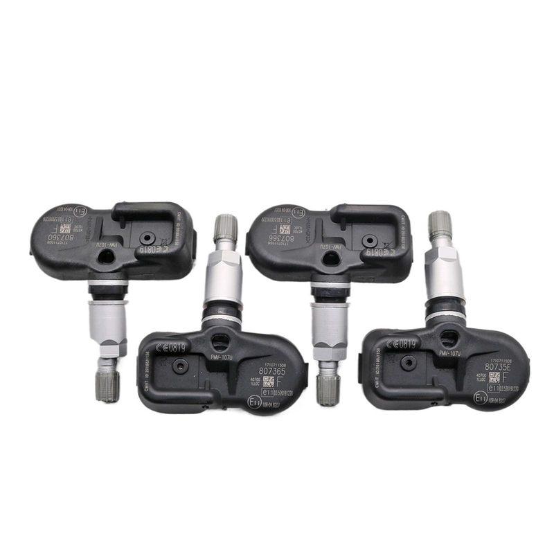 4PCS 40700-1LL0C TPMS SENSOR TIRE AIR PRESSURE SENSOR 433MHz FOR 2010 NISSAN PATROL MICRA INFINITI PMV-107U