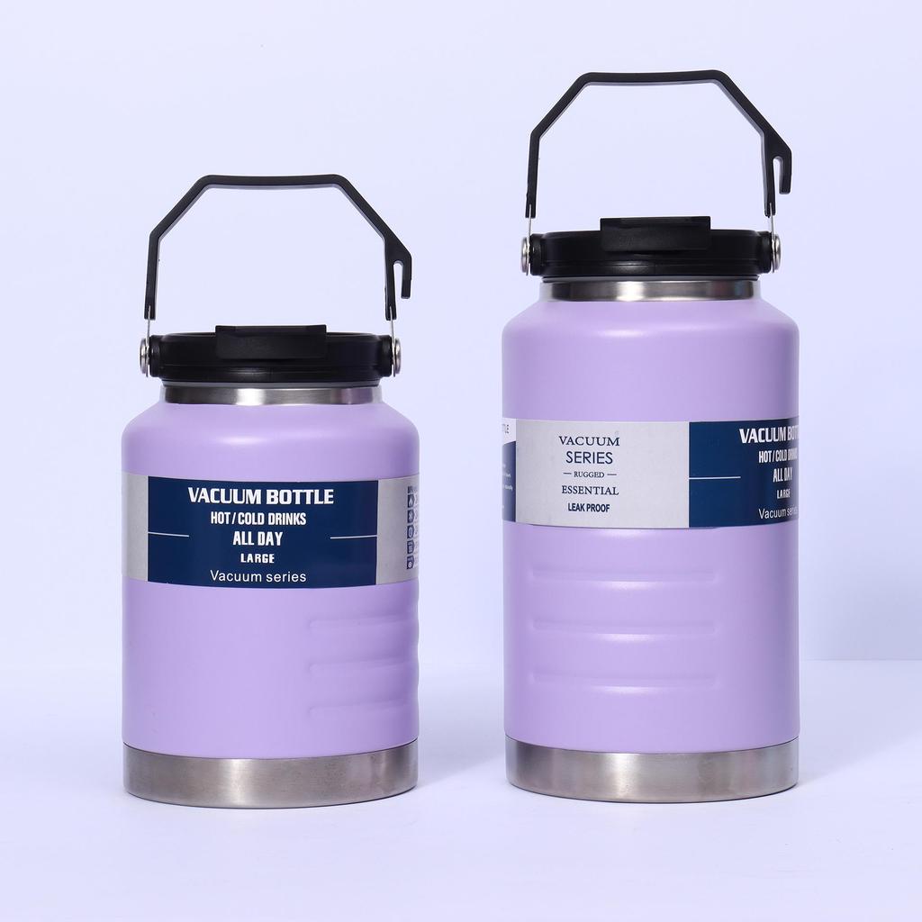 304 Stainless Steel Vacuum Insulated Large Capacity Portable Camping Water Bottle