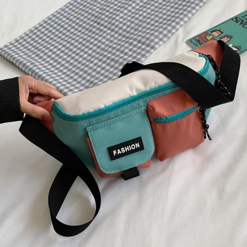 Multifunctional Casual Waist Bag Chest Bag Outdoor Sports Portable Mobile Phone Bag Crossbody Bag Large Capacity Shoulder Bag Armpit Bag Wallet