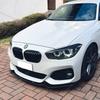 Per BMW Serie 1 F20 F21 M Sport LCI Sottoparaurti Anteriore Lip Splitter Spoiler 120i 118i M135i M140i 2015-2019 Diffusore Kit Carrozzeria Personalizzato