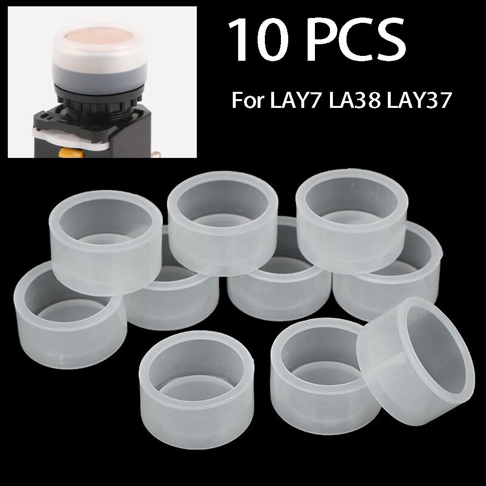 10PCS Push Button Switch Cap Applies To 22mm Mount LAY7 LA38 LAY37