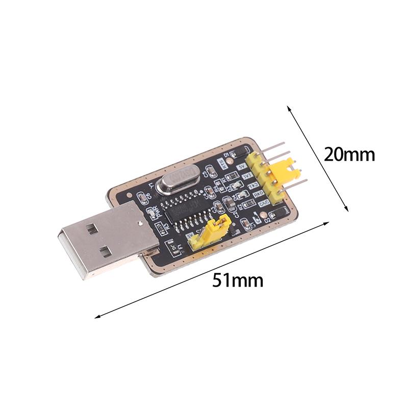 Ch340G Serielle Schnittstellenmodule USB zu TTL Konverter UART Modul Ch340 3,3V 5V Neun-Pin-Platine für Arduino DIY-Kit
