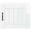 Wall Cabinet LUCCA High Gloss White 50 X 31 X 40 Cm Particleboard