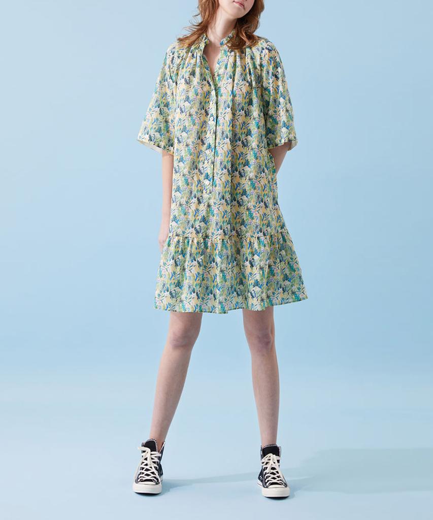 VOYONN Print Mini Volume Dress 018