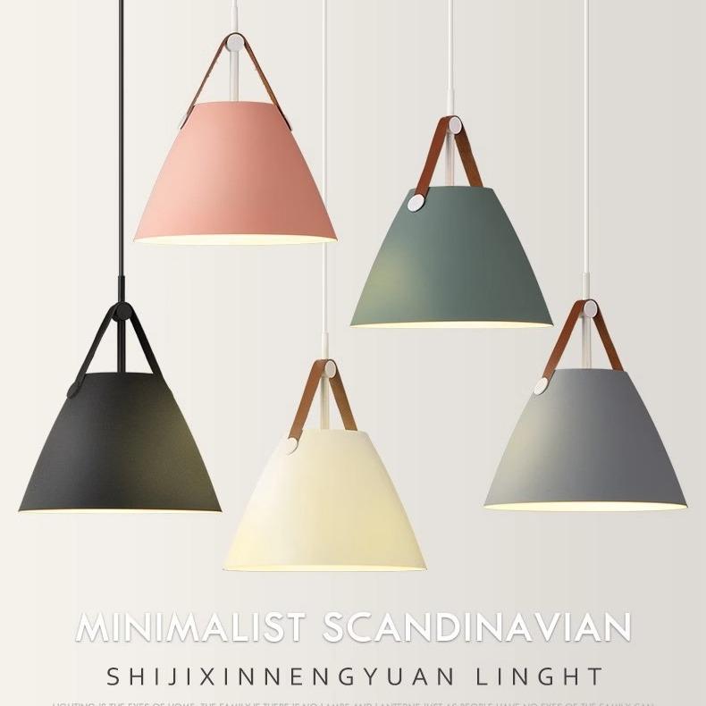 Nordic Industrial Style Pendant Light for Bar, Cafe, Restaurant, or Dining Room