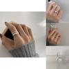 Fashion Stylish Korean Open Adjustable Ring For Women Featuring Elegant Cow Design Pattern