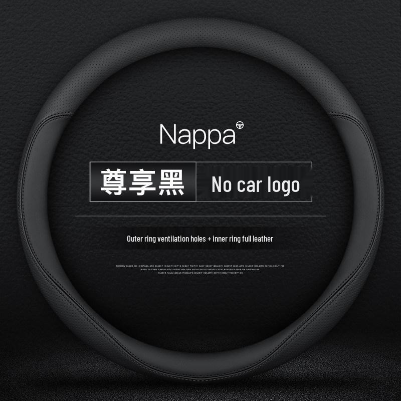 Genuine Leather Steering Wheel Cover for 2020 BAIC Senova D50, X35, X25 and BEIJING X7, X3, U7, EU5 Models