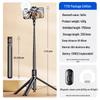 CYKE Bluetooth Selfie Stick with Automatic Tripod and Phone Holder Stand