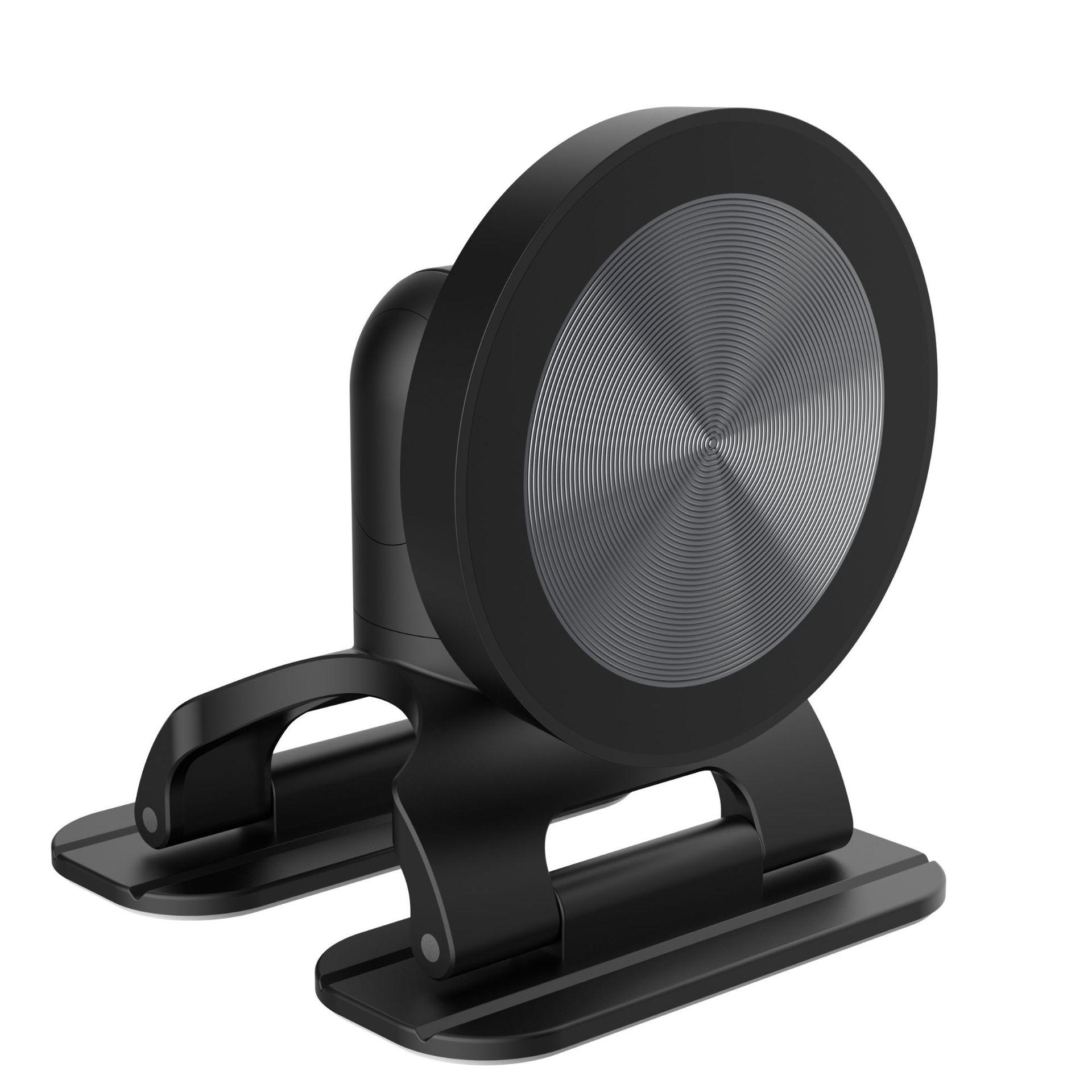 Multicolor Car Phone Holder: Magnetic Wireless Charger with Nano Suction Cup