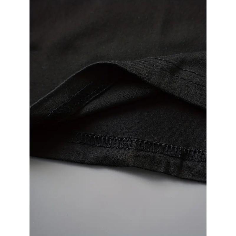Damen Stretch Polyester Mischung Kurzarm Rundhals T-Shirt Atmungsaktiv Frühling Sommer Herbst Lässiges Layering Top