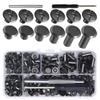  110Pieces Binding Screws Crossed Head Metal Screws Rivets Book Binding Rivets