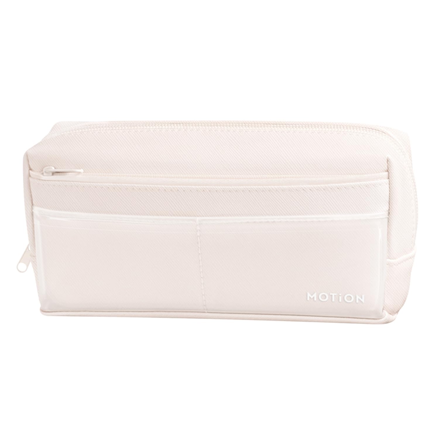 Kamio Japan Pen Case Many Pockets Pen Case MOTiON 221470 Off-White