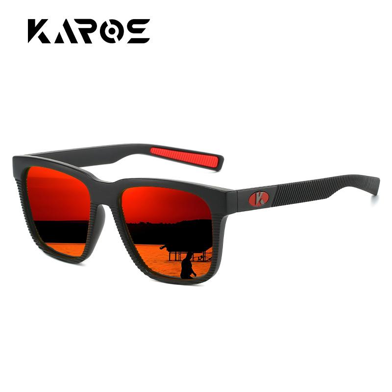 Karos Fishing Glasses Uv400 Cycling Sports Sunglasses Men Bike Goggles Women Running Shades For Driving