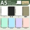 Morandi Colors Detachable Coil Notebook - B5, A4, A5 - Student-Friendly, High-Quality Loose-Leaf Design