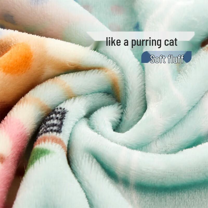 FU AN NA Soft Flannel Throw Blanket