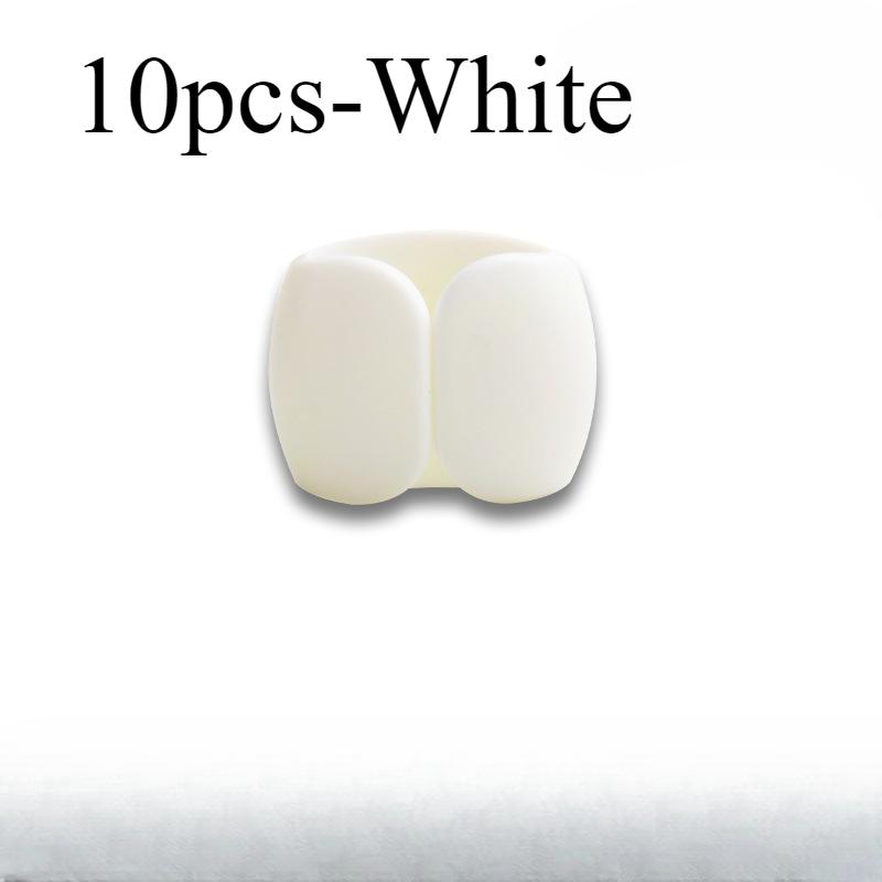 5/10 STÜCKE Kabelaufwickler Organizer Clips Mauskabel Kopfhörerhalter USB-Ladekabelhalter Schreibtischordner Kabelschutz