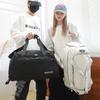Women's Large Capacity Fitness Travel Backpack with Wet/Dry Separation, Shoe Compartment for Short Business Trips and Sports.