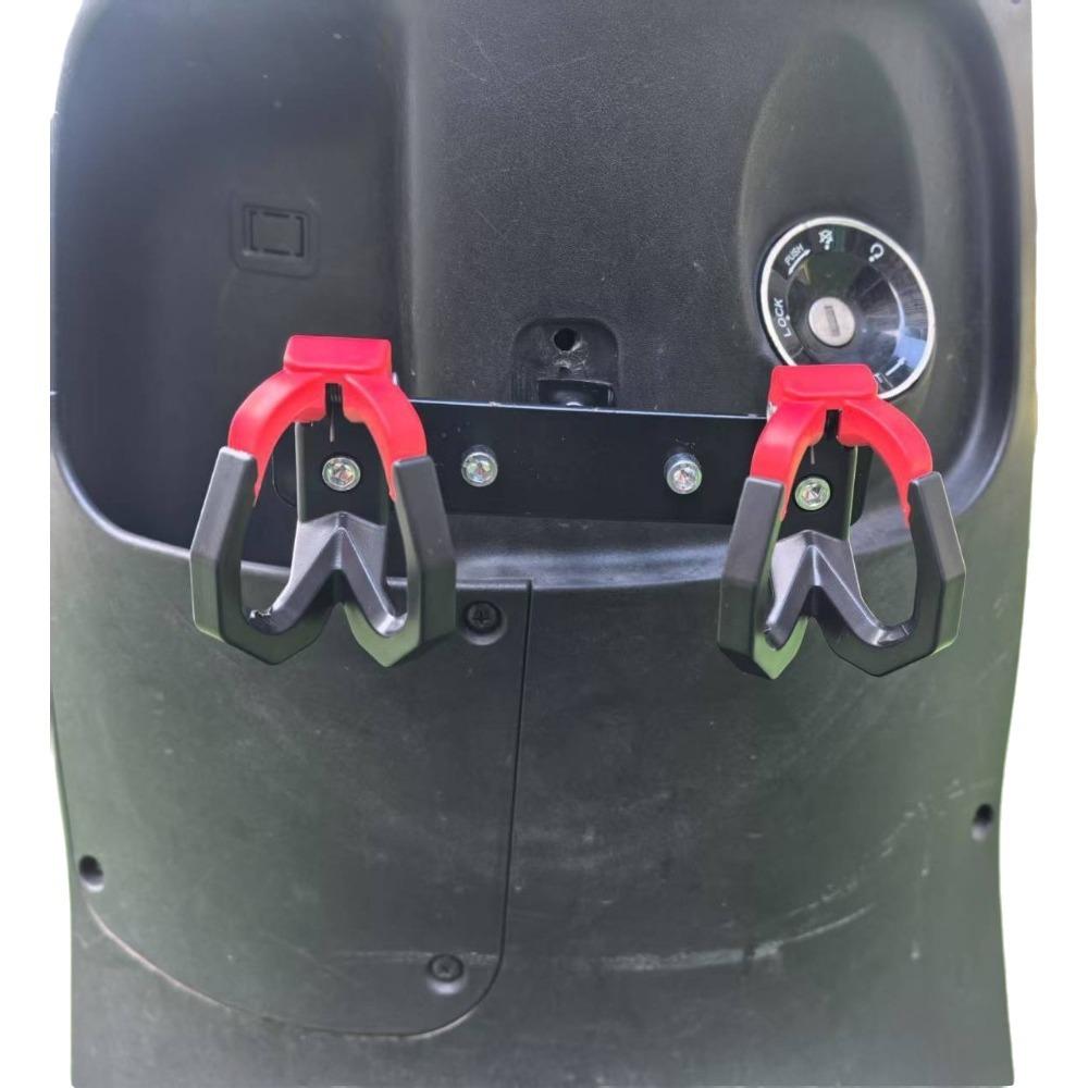 

Multifunctional Electric Scooter Hook Electric Vehicle Front Mounted Hook Front Mounted Black Red 2 Hooks