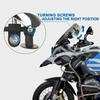 180° NO Blind Spot Motorcycle Windshield Wide Angle Mirror Parabolic Mirror HD Rearview Mirror Stickable Tools Part Clear Amagi